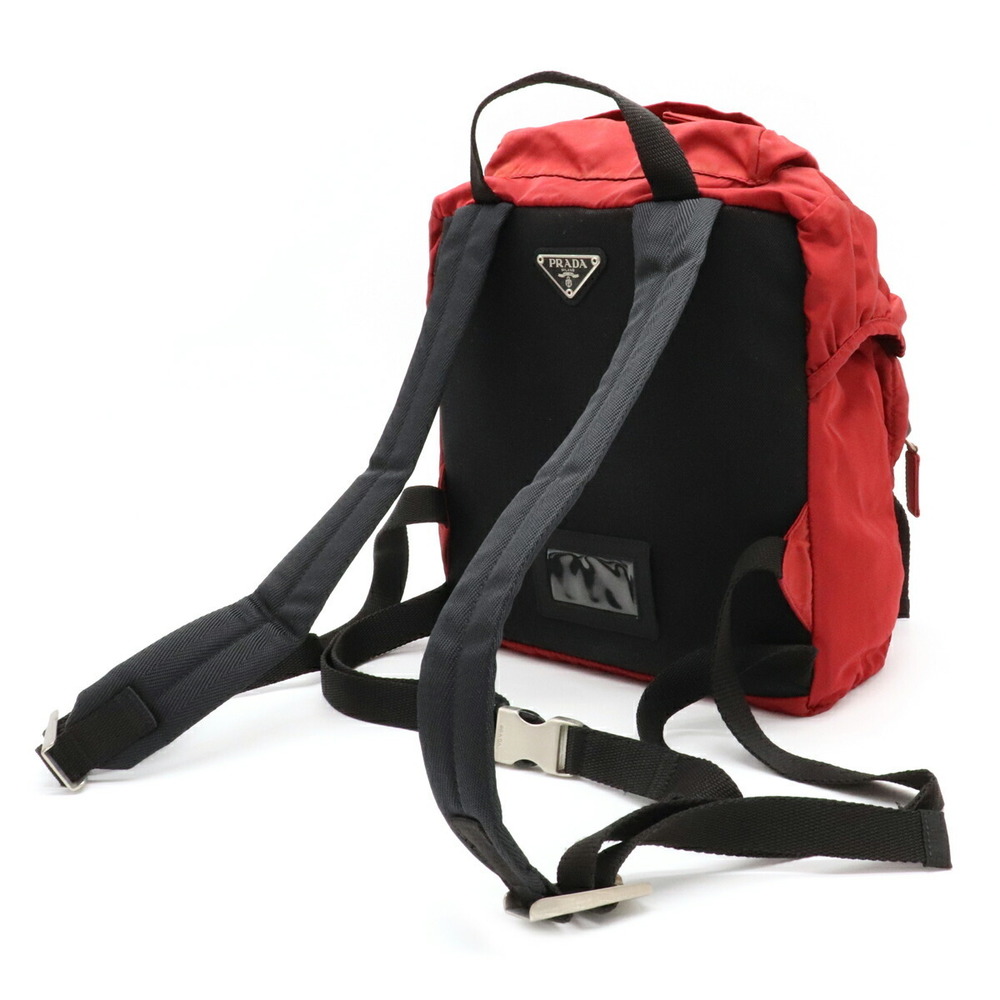 Prada Daypack Backpack Red Nylon - image 1